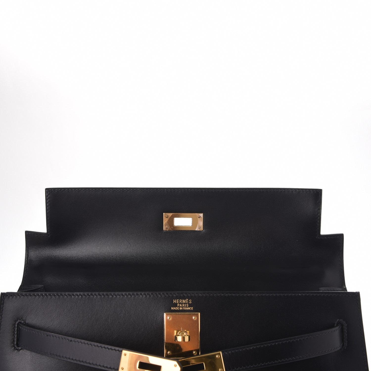 Hermes Box Kelly Sellier 32 Black 18 of 29