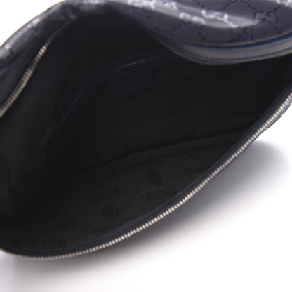 Gucci Imprime Monogram Belt Bag Navy 4 of 13