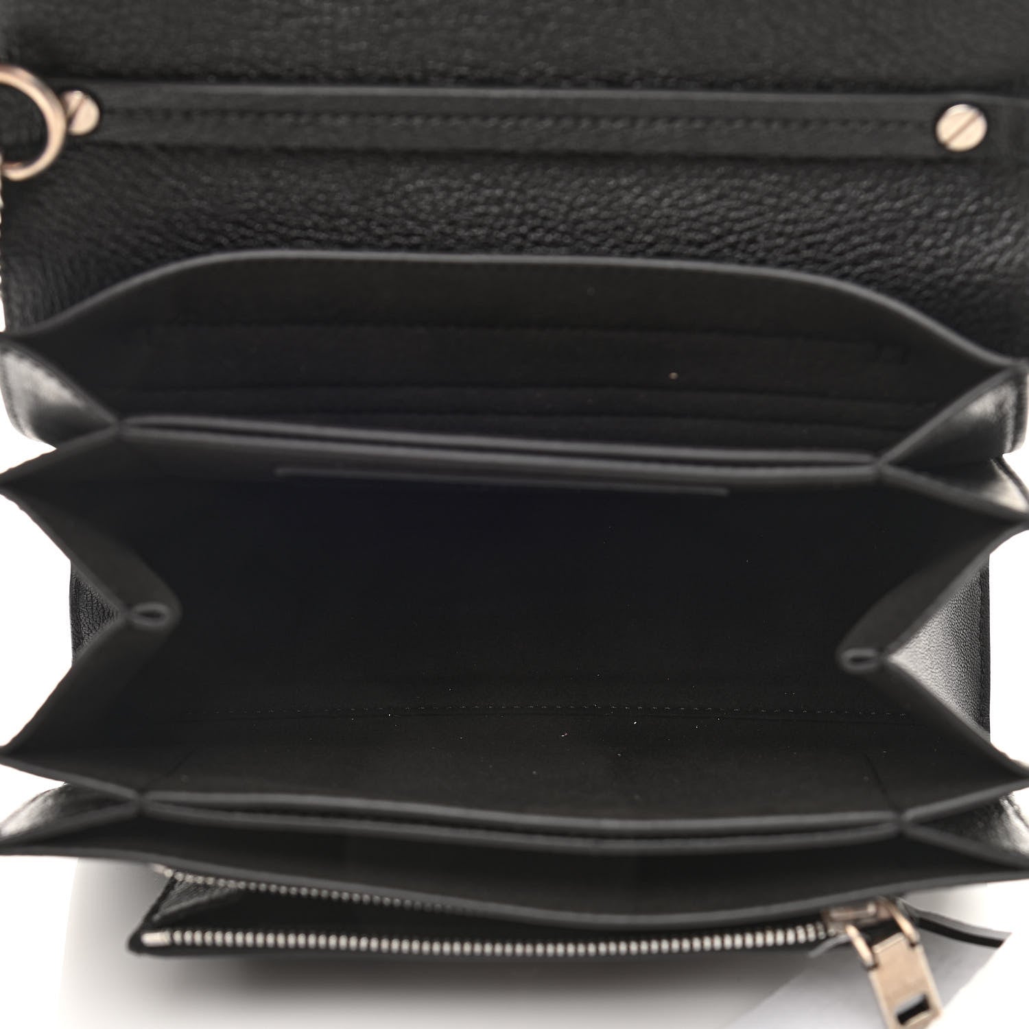 Givenchy Goatskin Small GV3 Shoulder Bag Black 5 of 12