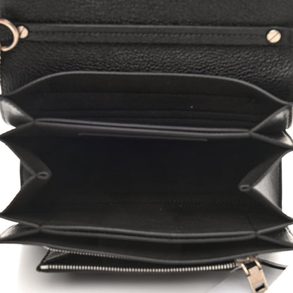 Givenchy Goatskin Small GV3 Shoulder Bag Black 5 of 12