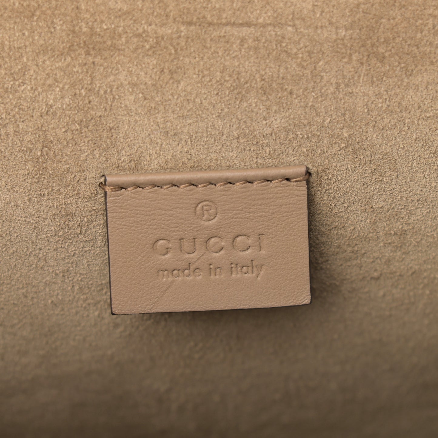 GG Supreme Monogram Medium Dionysus Shoulder Bag Taupe