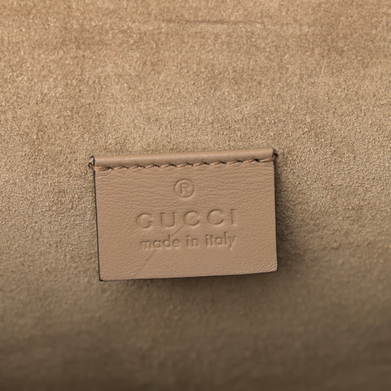 Gucci GG Supreme Monogram Medium Dionysus Shoulder Bag Taupe 6 of 10