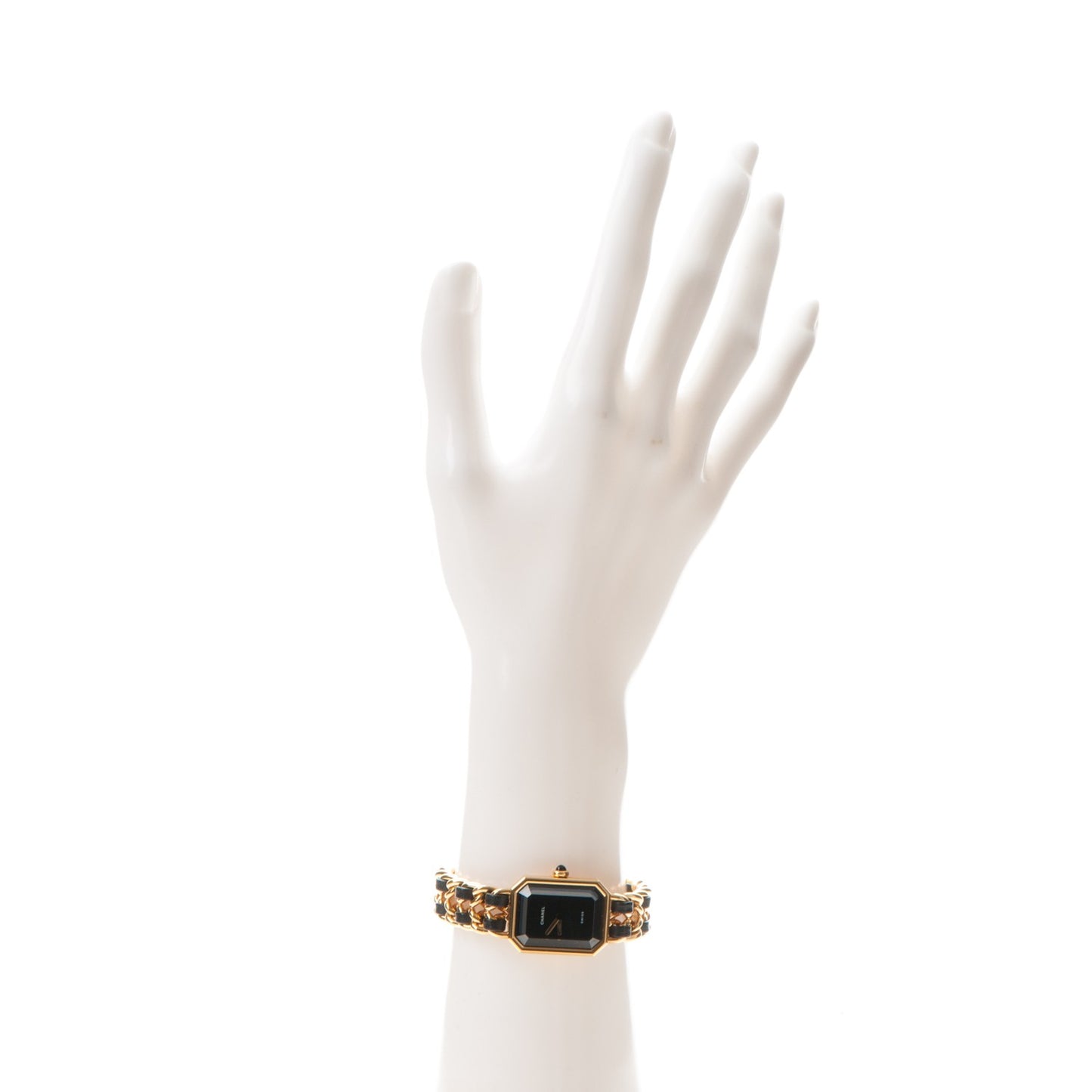 Stainless Steel Lambskin 20mm Chain Premiere Quartz Watch Gold M