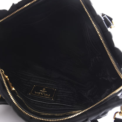 Prada Tessuto Nylon Gaufre Tote Black 5 of 10