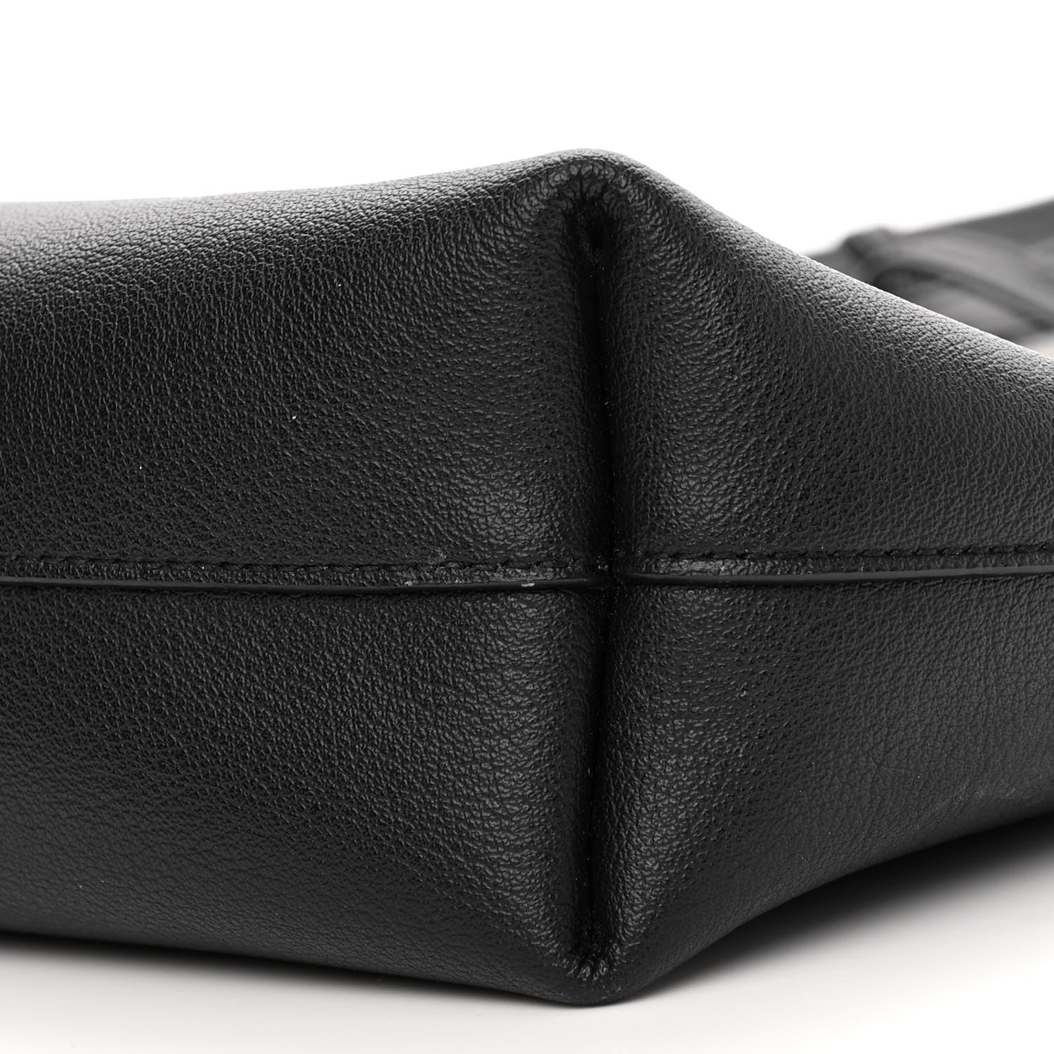Saint Laurent Calfskin Toy Shopping Tote Black 10 of 11