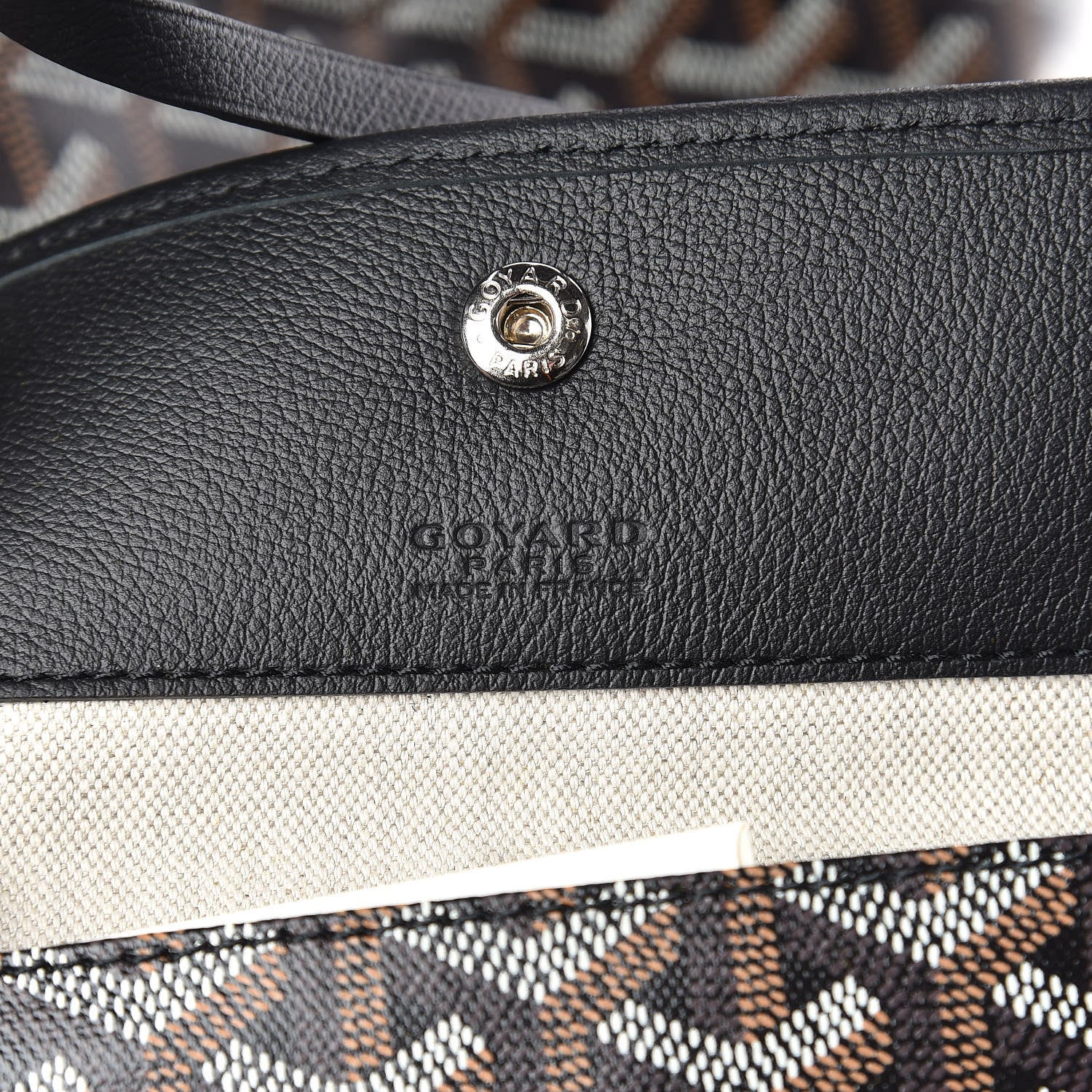 Goyard Goyardine Saint Louis PM Black 9 of 12