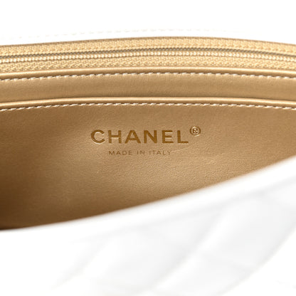 Chanel Lambskin Quilted Mini Rectangular Pearl Crush Flap White 7 of 8
