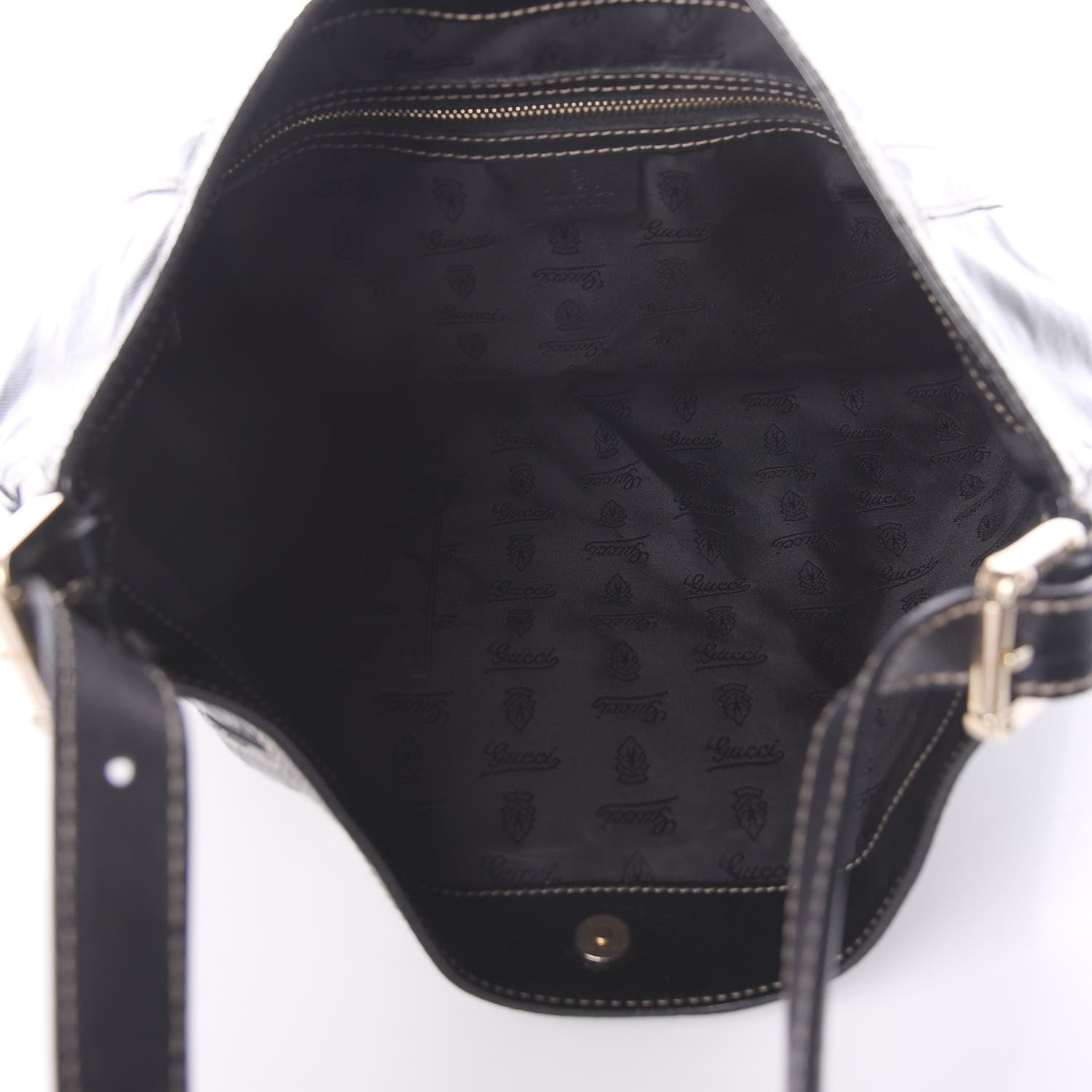 Gucci Dialux Medium Britt Shoulder Bag Black 4 of 7