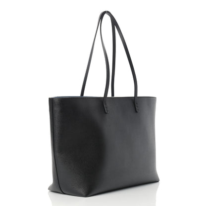 Fendi Vitello Elite Cuoio Monster Buggies Medium Roll Tote Black Multicolor Blue Cobalto 3 of 11
