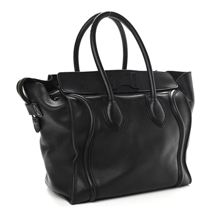 Celine Smooth Calfskin Mini Luggage Black 3 of 16