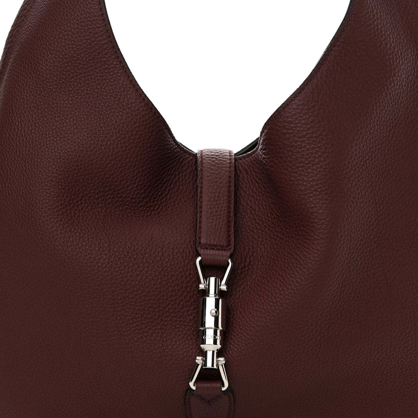 Soft Grained Calfskin Large Jackie Hobo Chardonnay