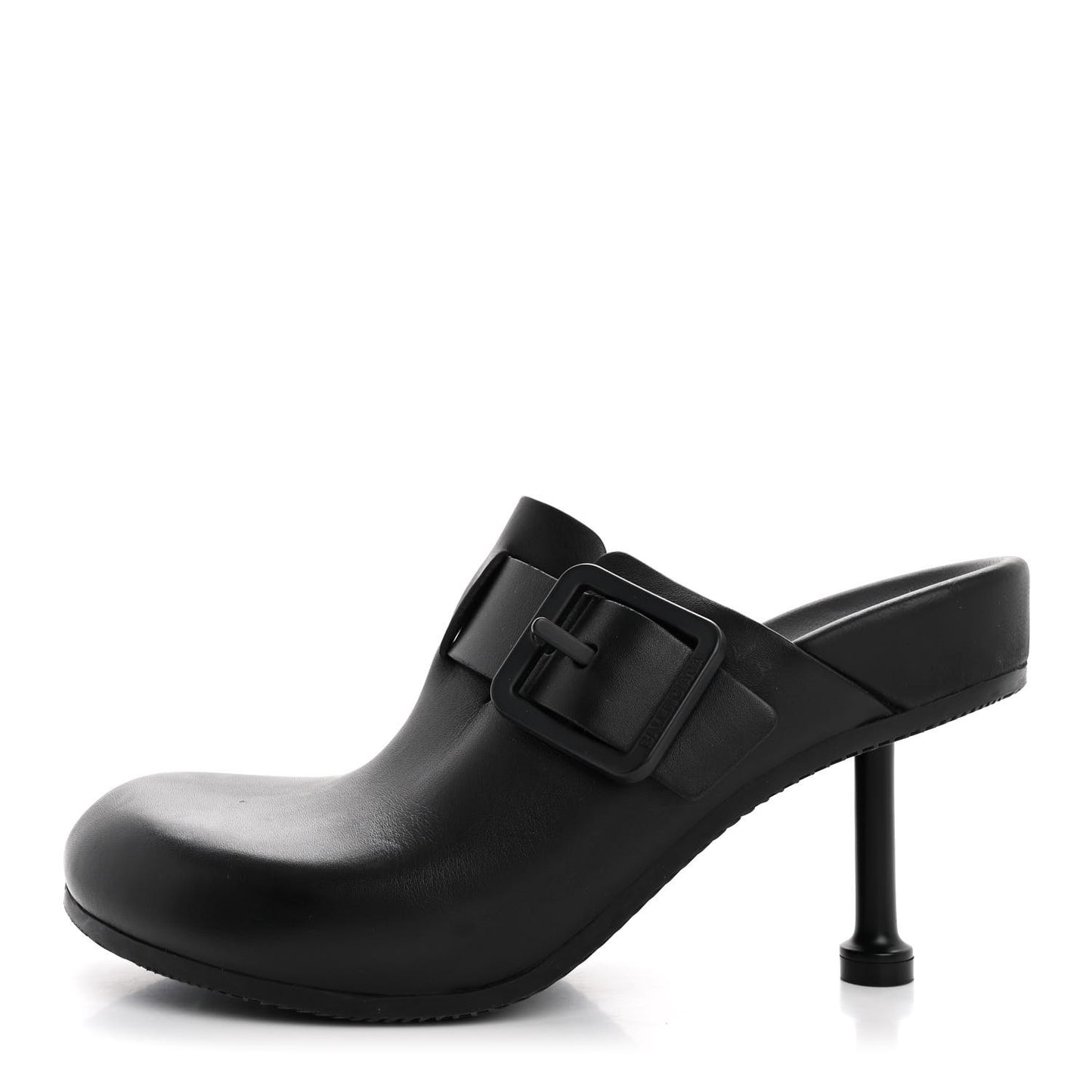Calfskin Mallorca 80mm Mules 37 Black