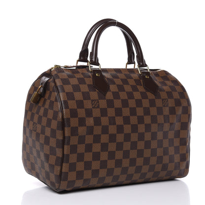 Louis Vuitton Damier Ebene Speedy 30 3 of 10