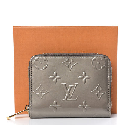 Louis Vuitton Vernis Zippy Coin Purse Champagne Metallise 7 of 7