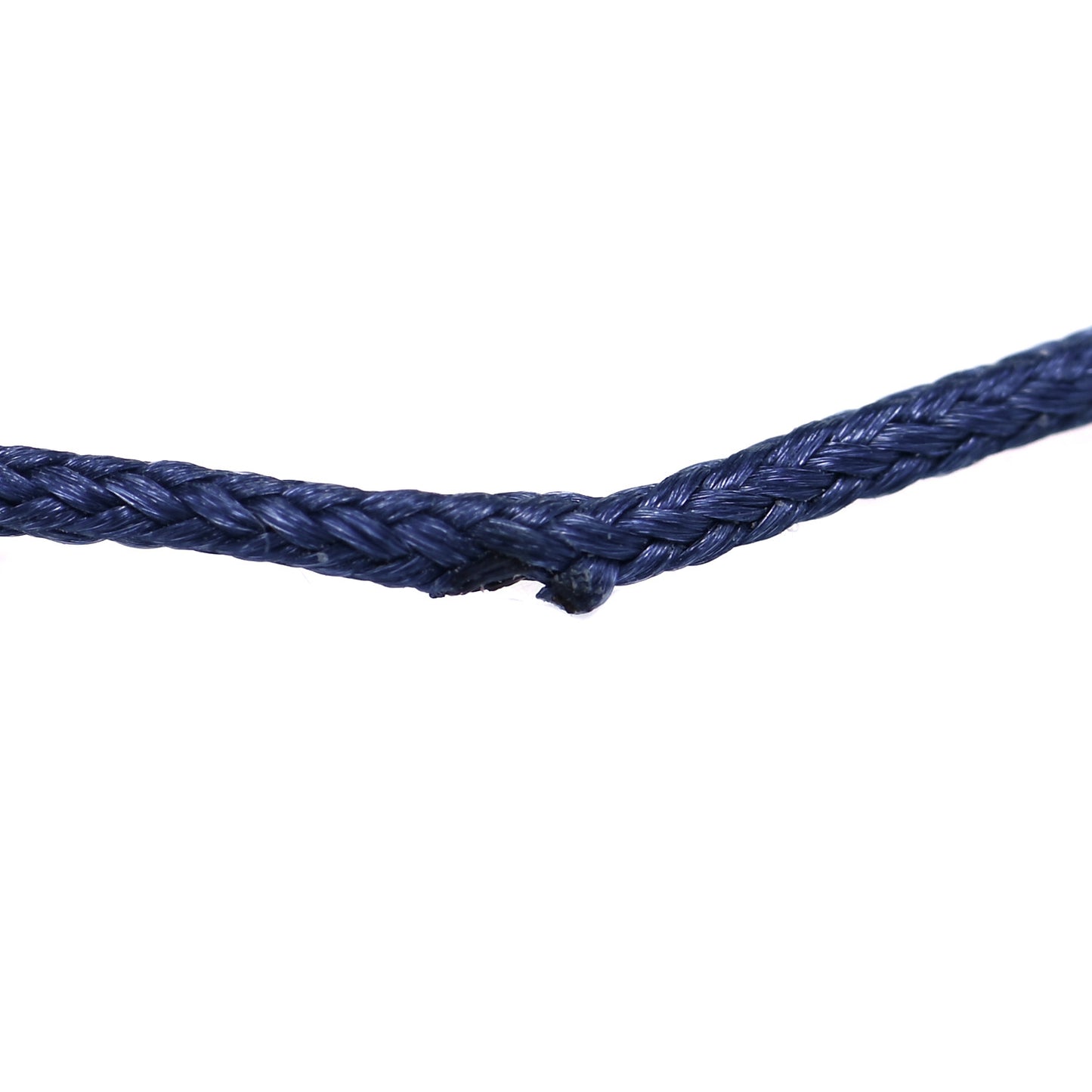 18K Yellow Gold Diamond Oui Cord Bracelet Navy
