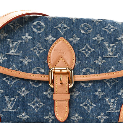 Louis Vuitton Monogram Denim Diane Blue 7 of 10