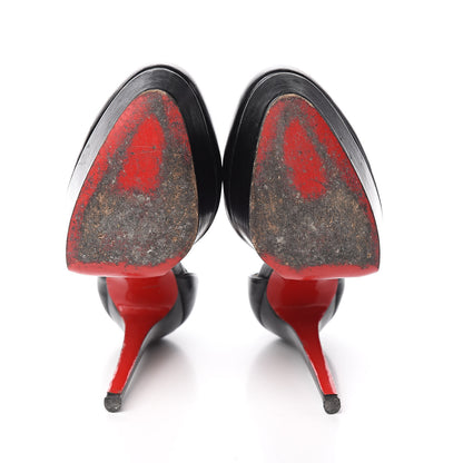Christian Louboutin Kid Borghese 140 Pumps 39.5 Black 9 of 12