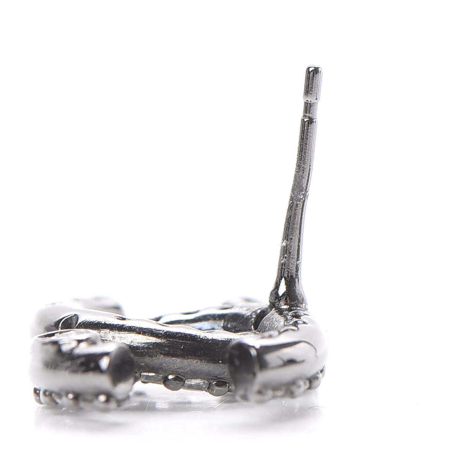 Ruthenium Crystal CC Earrings