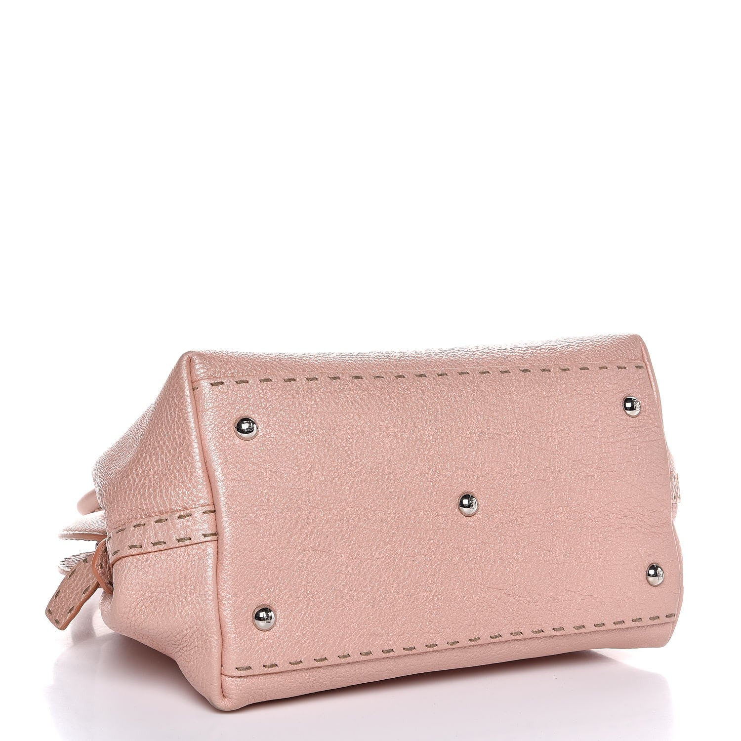 Fendi Cuoio Romano Selleria Adele 1328 Bag Cipria 4 of 8