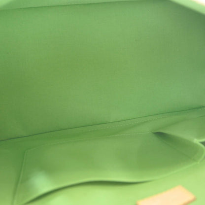 Louis Vuitton Vernis Alma MM Vert Tonic 7 of 9