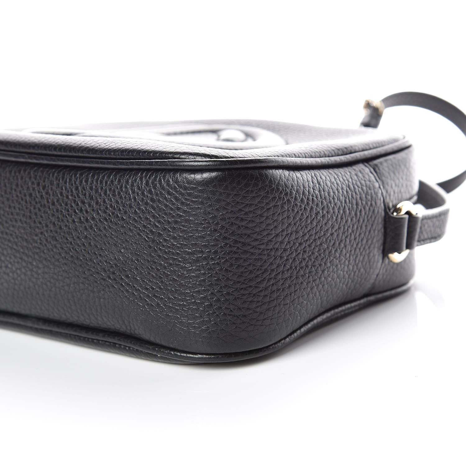 Gucci Pebbled Calfskin Small Soho Disco Bag Black 6 of 10