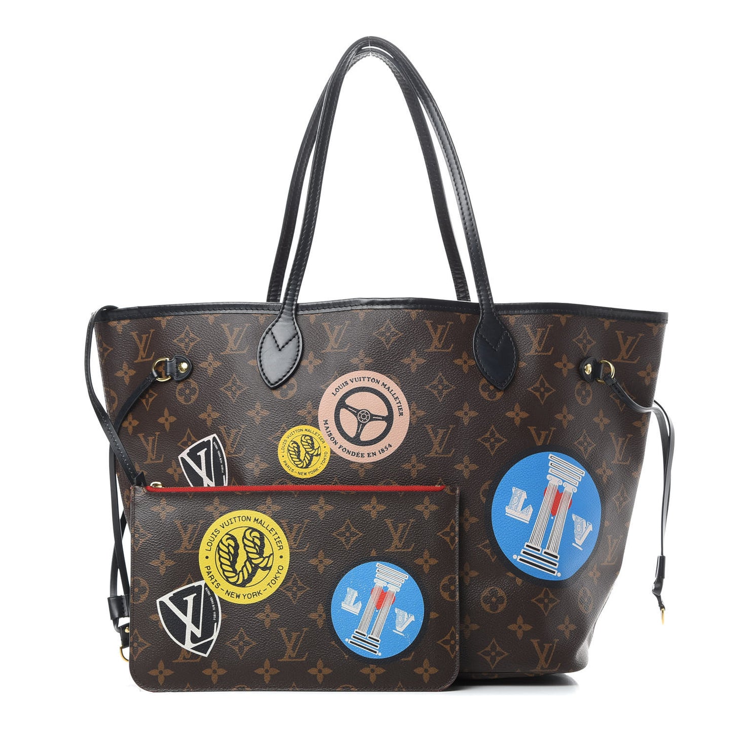 Monogram World Tour Neverfull MM