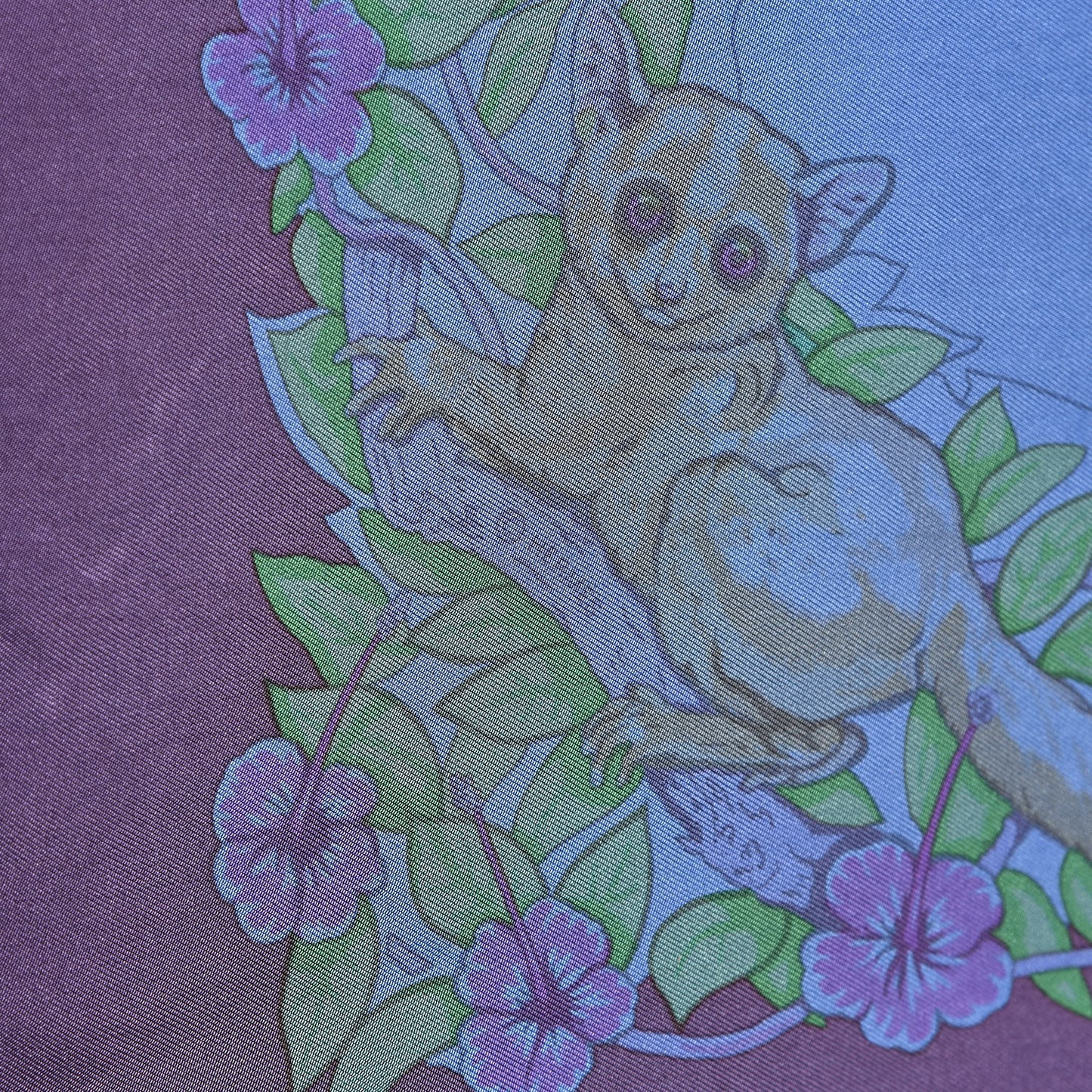 Silk Jungle Love Scarf 90