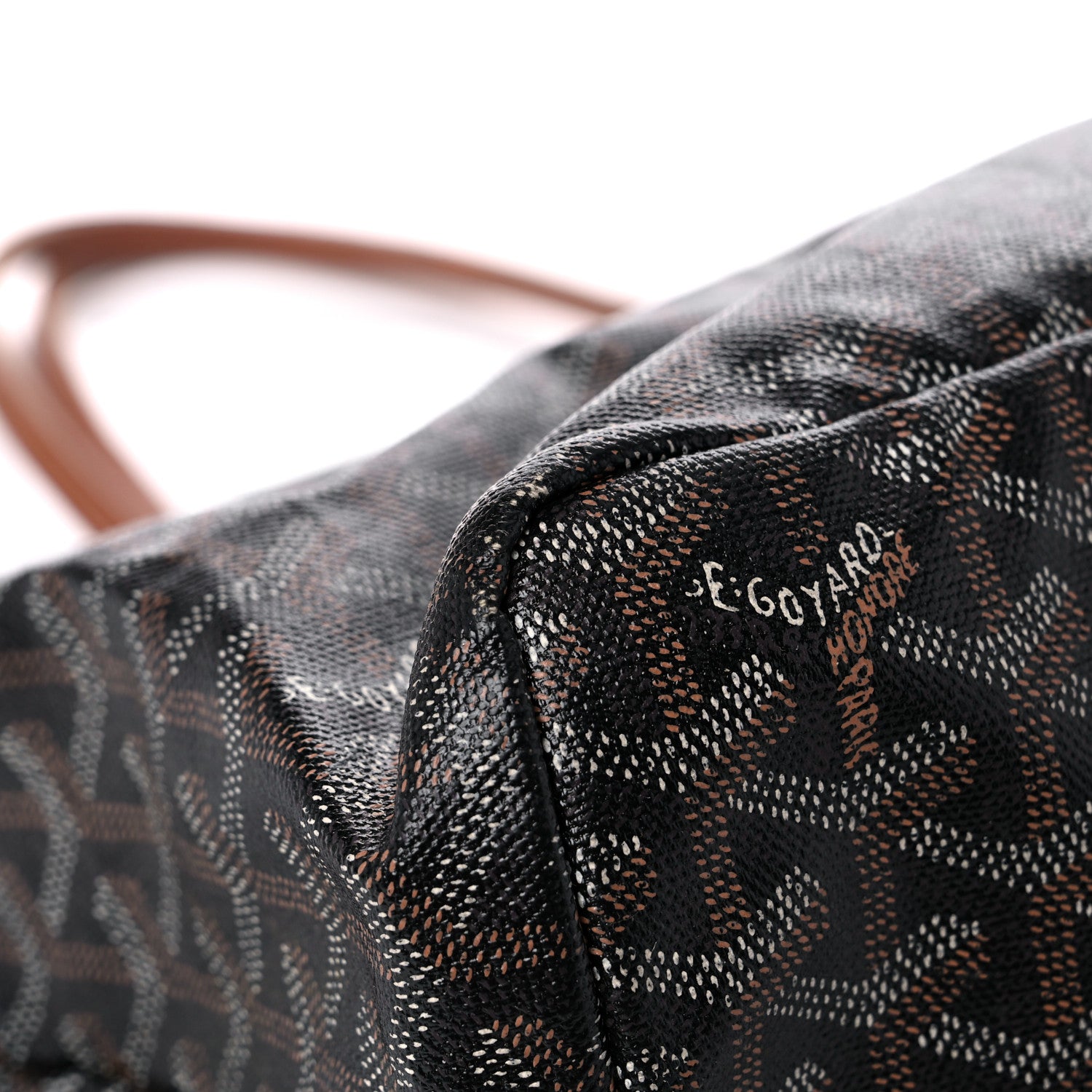 Goyard Goyardine Saint Louis PM Black Gold 6 of 23