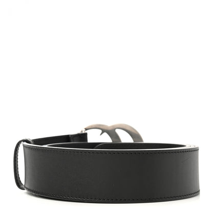 Gucci Moon Calfskin Nickel Double G 40mm Belt 110 44 Black 2 of 6