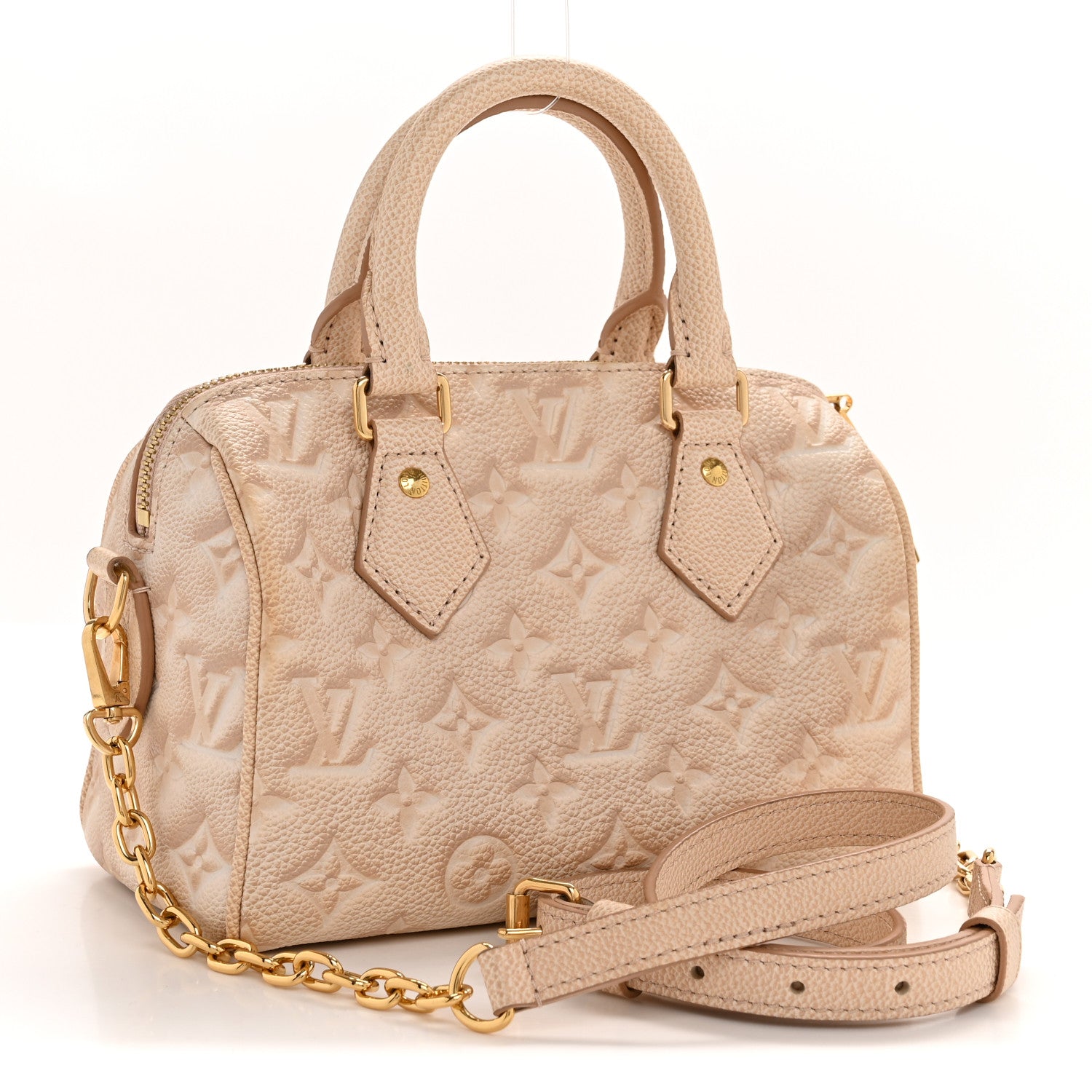 Louis Vuitton Empreinte Monogram Summer Stardust Speedy Bandouliere 20 Beige Clair 3 of 11