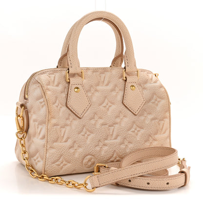 Louis Vuitton Empreinte Monogram Summer Stardust Speedy Bandouliere 20 Beige Clair 3 of 11