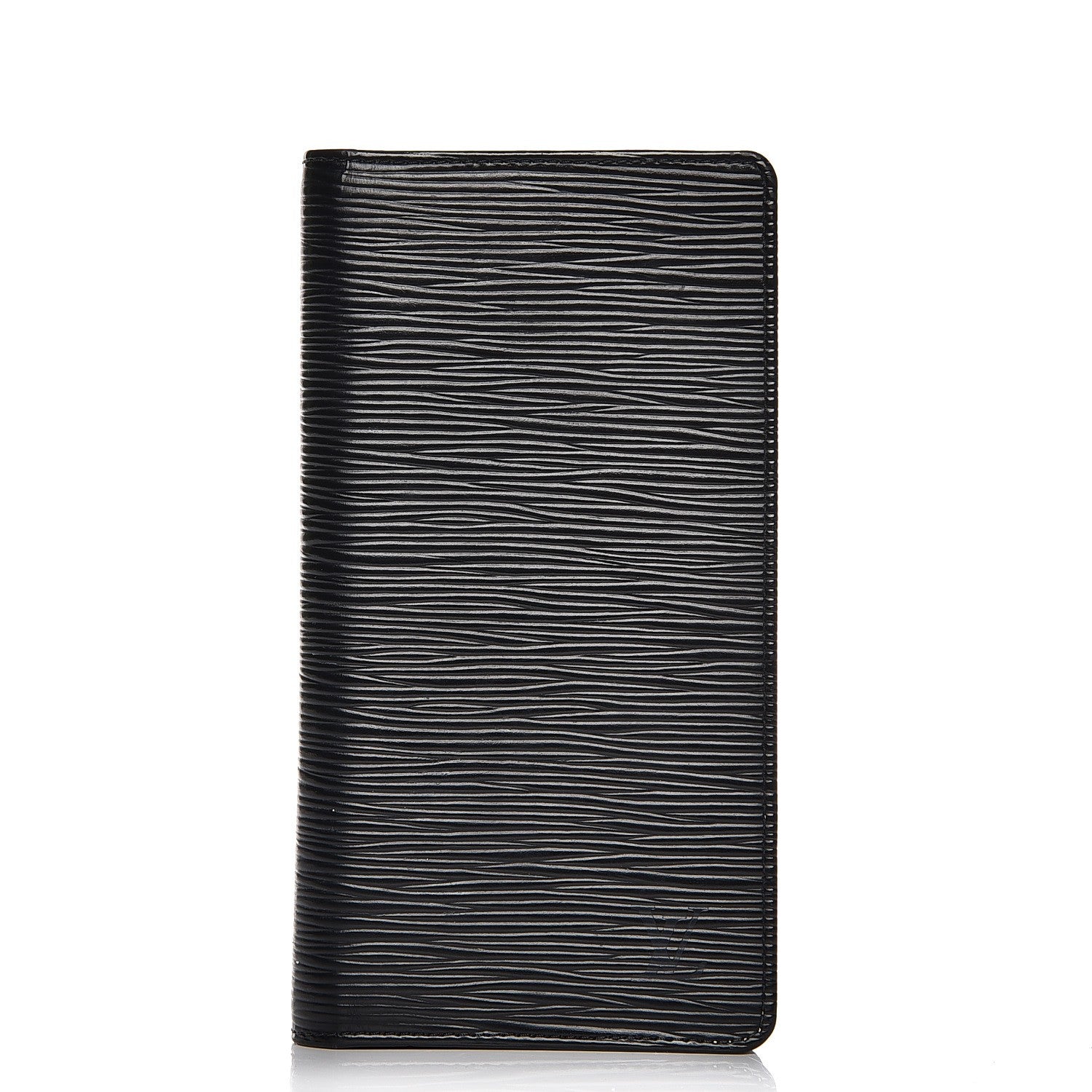 Louis Vuitton Epi Checkbook Organizer Wallet Black 1 of 10