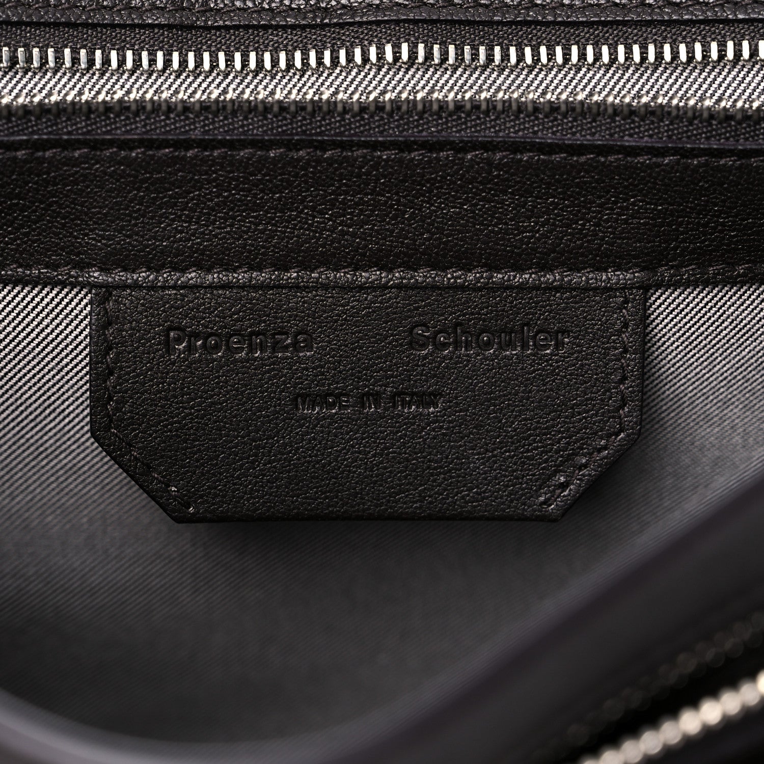 Proenza Schouler Lambskin Medium PS1 Satchel Black 6 of 17