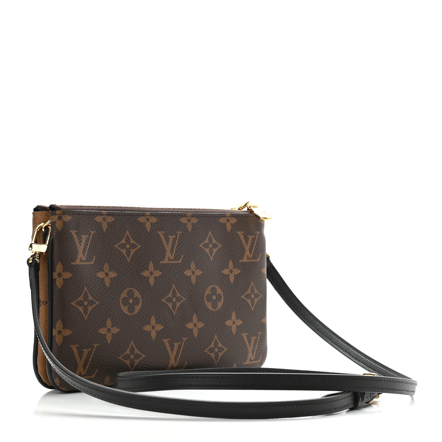 Louis Vuitton Reverse Monogram Giant Double Zip Pochette 3 of 8