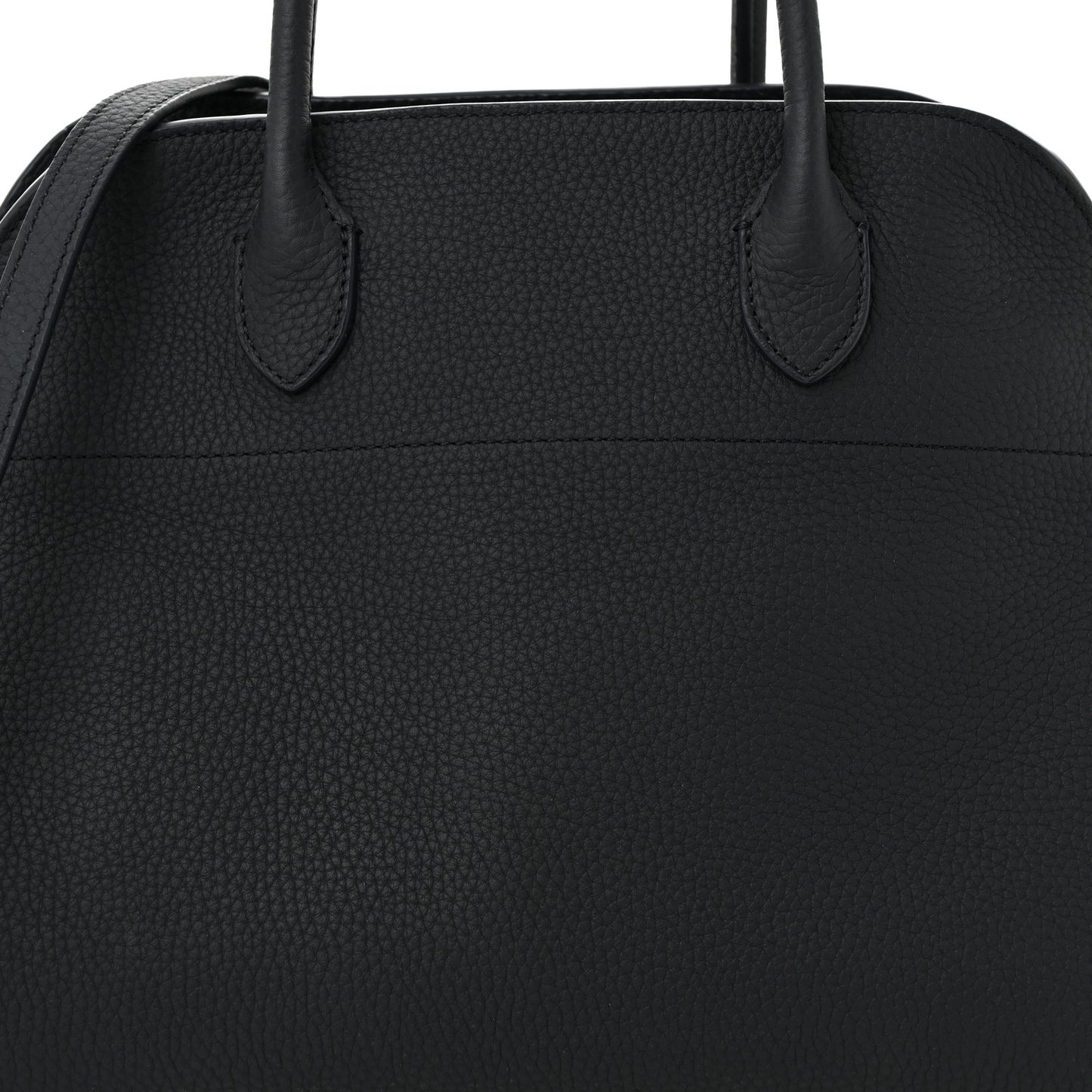 Matte Grained Calfskin Soft Margaux 12 Dark Navy