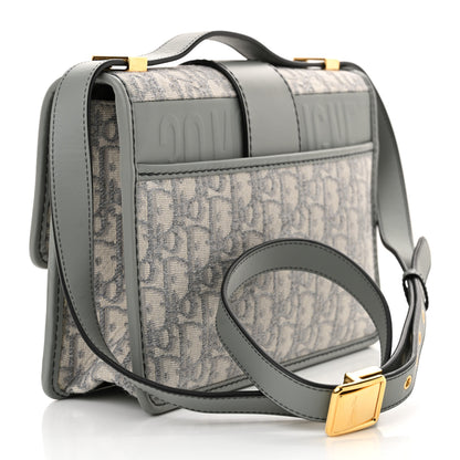 Christian Dior Oblique 30 Montaigne Flap Bag Grey 3 of 12