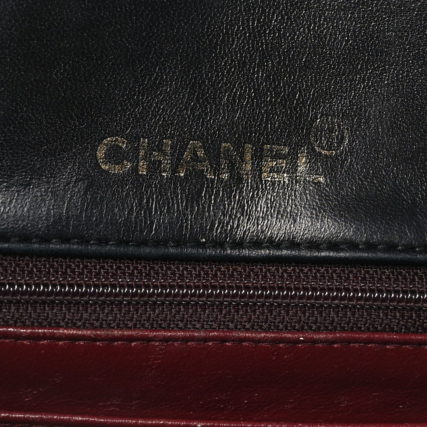 Chanel Lambskin Quilted Mini Square Flap Black 6 of 9