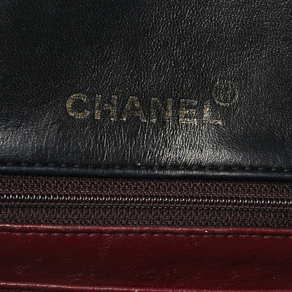 Chanel Lambskin Quilted Mini Square Flap Black 6 of 9