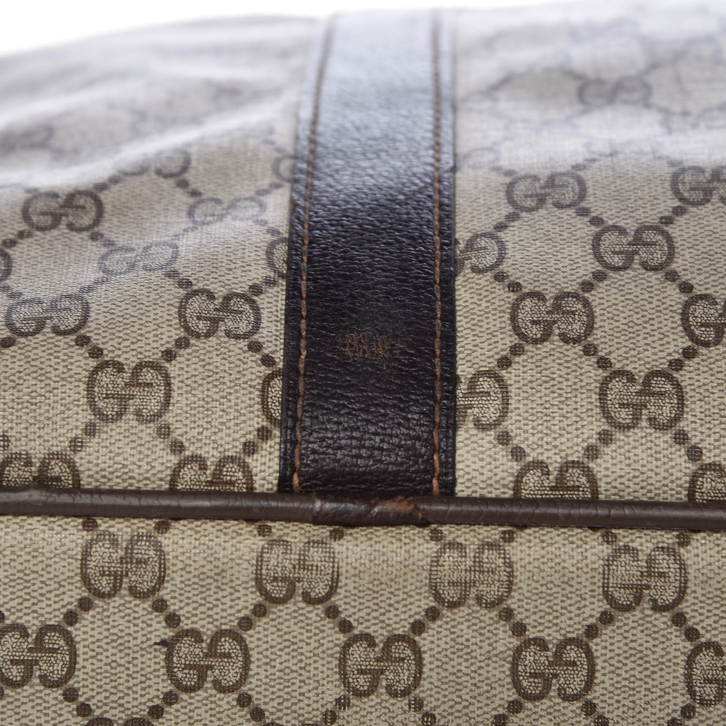 Monogram Joy Suitcase Luggage Brown