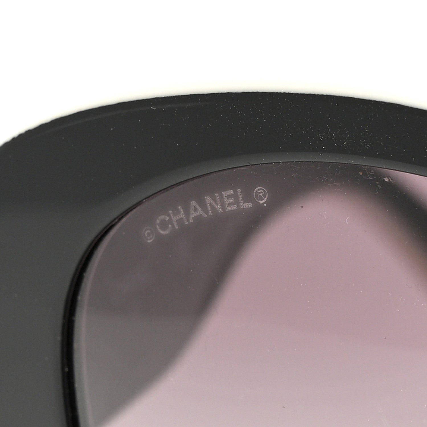 Chanel Acetate Sunglasses 71414 Black White 7 of 8