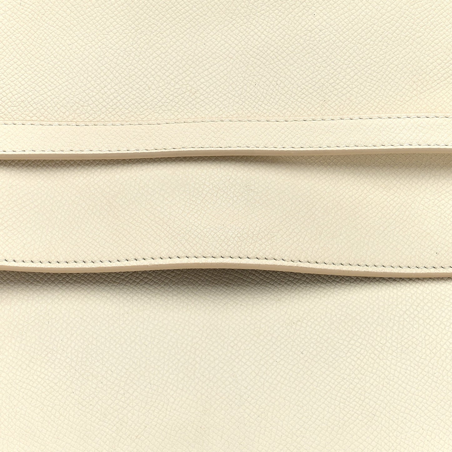 Grained Calfskin Mini Belt Bag White