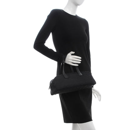 Chanel Nylon Travel Bowler Black 2 of 7