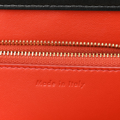 Celine Box Calfskin Medium Clasp Bag Black 6 of 10