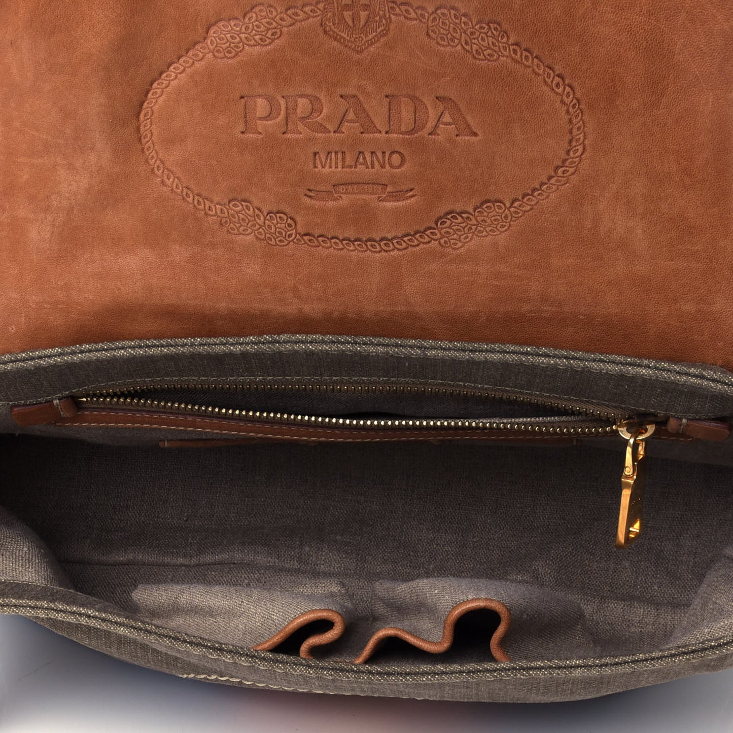 Denim Chain Shoulder Bag Militare