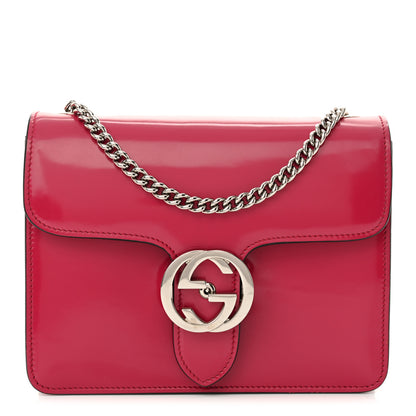 Gucci Shade Lux Calfskin Small Interlocking G Shoulder Bag Petunia 1 of 11