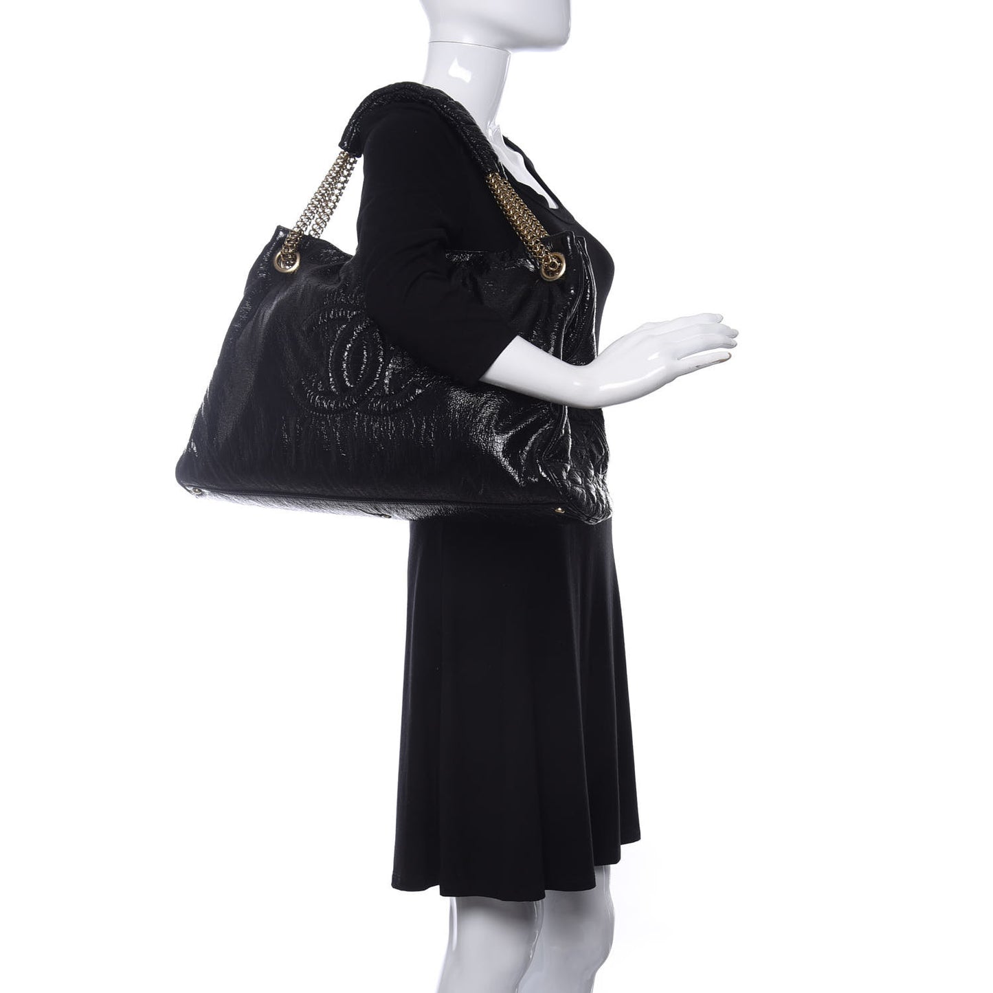 Vinyl Rodeo Tote Black
