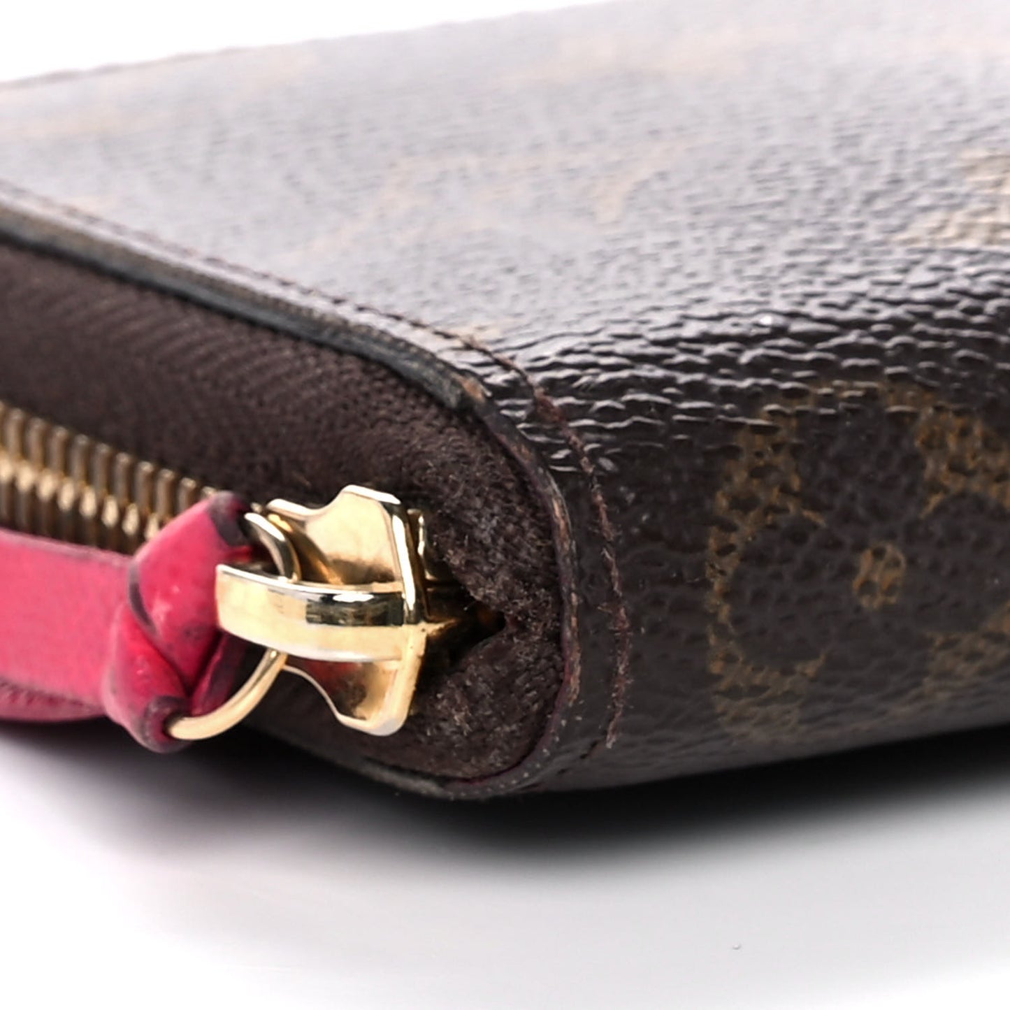 Monogram Clemence Wallet Fuchsia