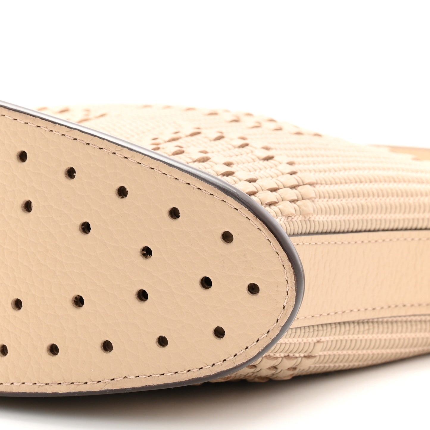 Taurillon Soft Woven D Motif Pin Swing Sirocco