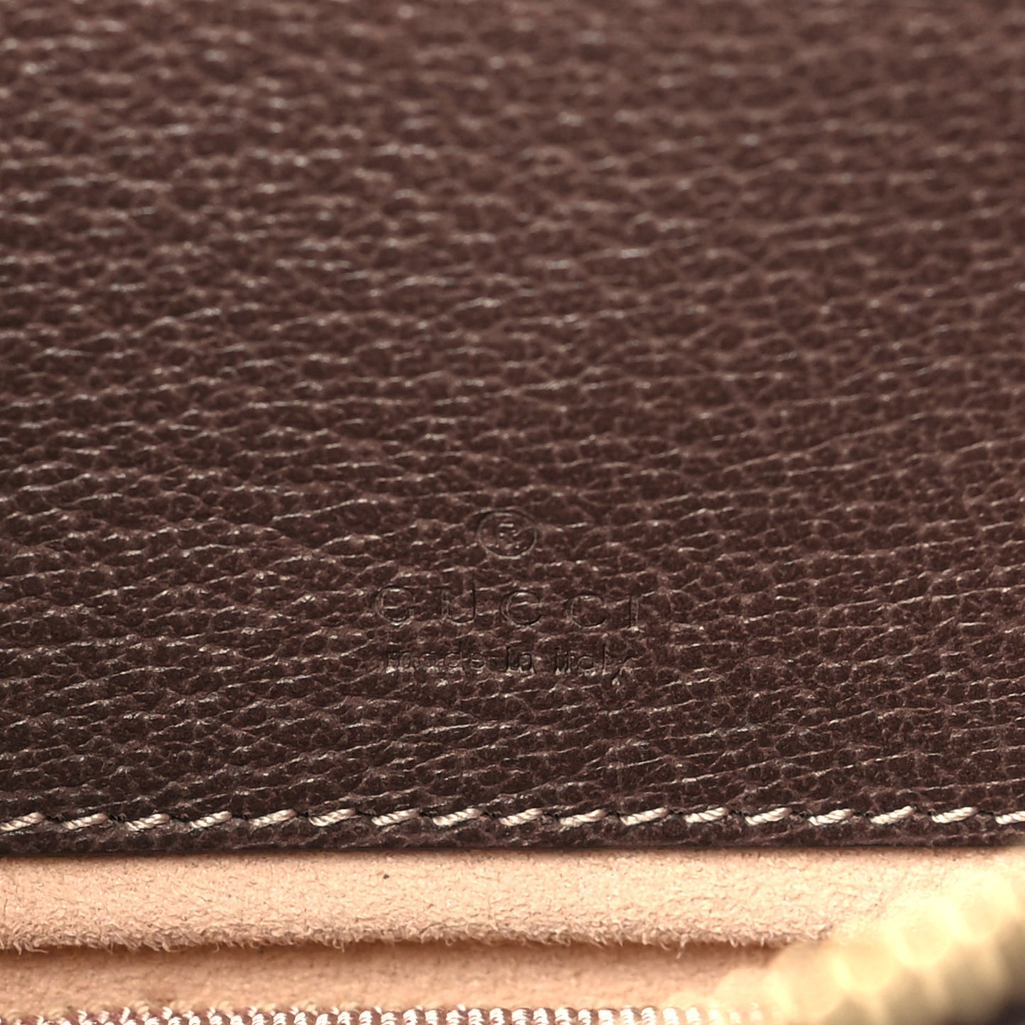 GG Supreme Monogram Web Mini Ophidia GG Bag Brown