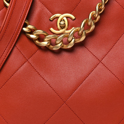 Chanel Calfskin Stitched Easy Mood Hobo Brown 8 of 10